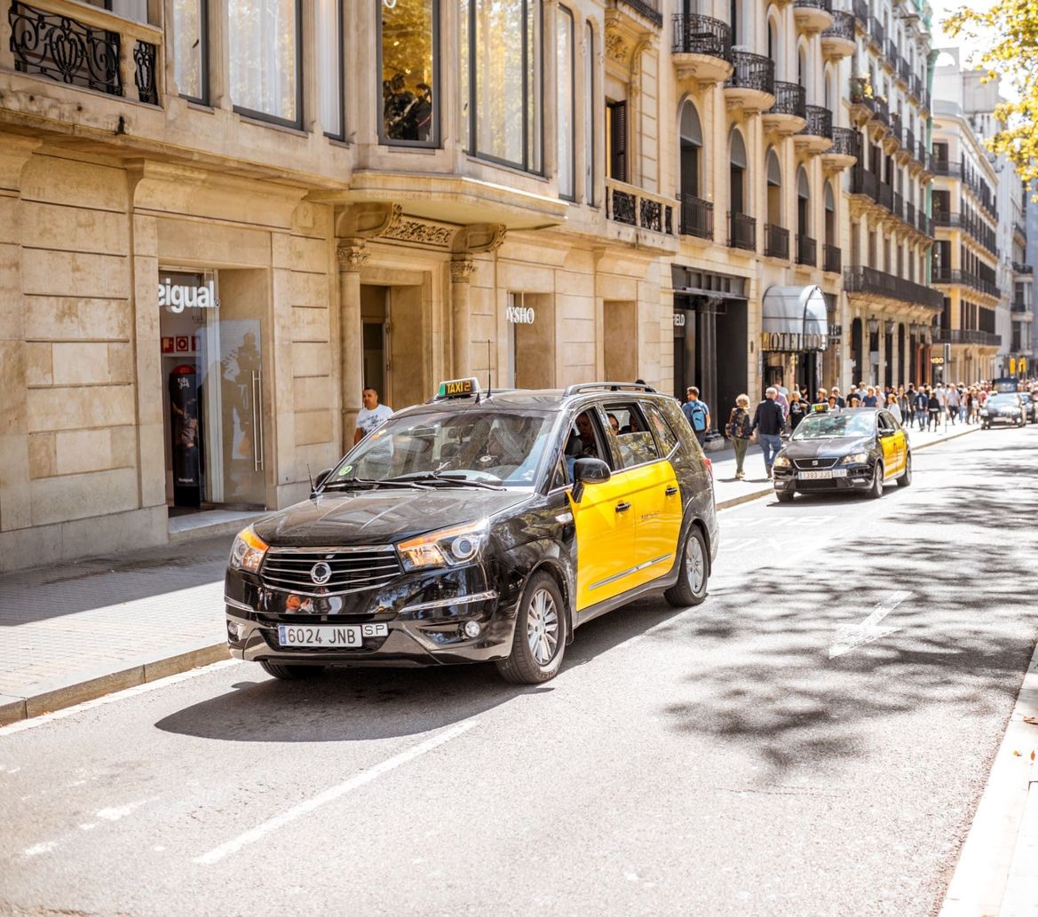 taxi en Barcelona
